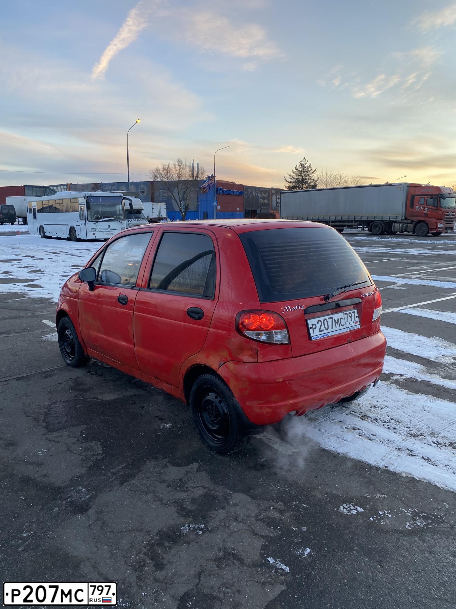 Фото автомобиля DAEWOO MATIZ, 2012 — госномер С112РО40