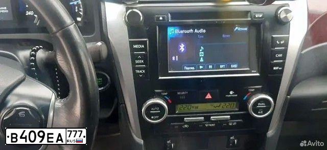 Фото автомобиля TOYOTA CAMRY, 2014 — госномер В908КК761. Цвет: ЧЕРНЫЙ