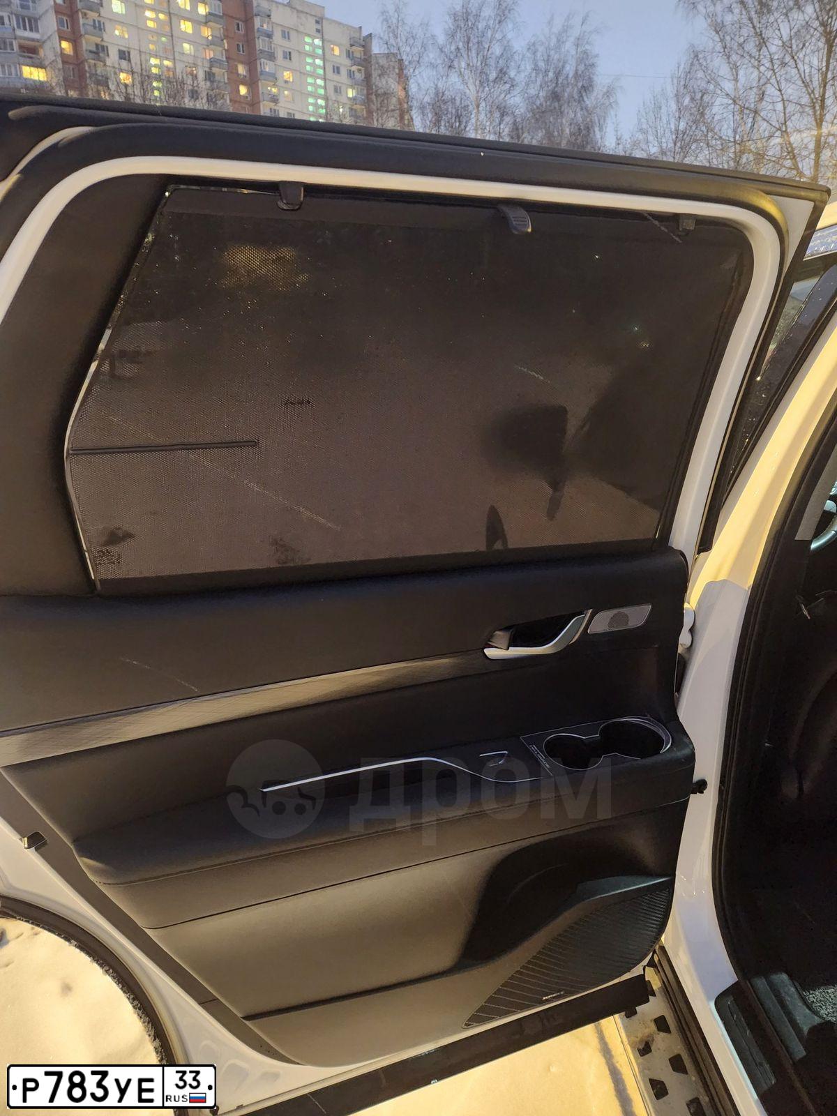 Фото автомобиля HYUNDAI PALISADE, 2019 — госномер Р783УЕ33. Цвет: Белый