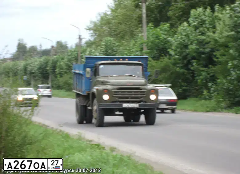 Фото автомобиля ТОЙОТА РАВ 4, 2006 — госномер А267ОА27