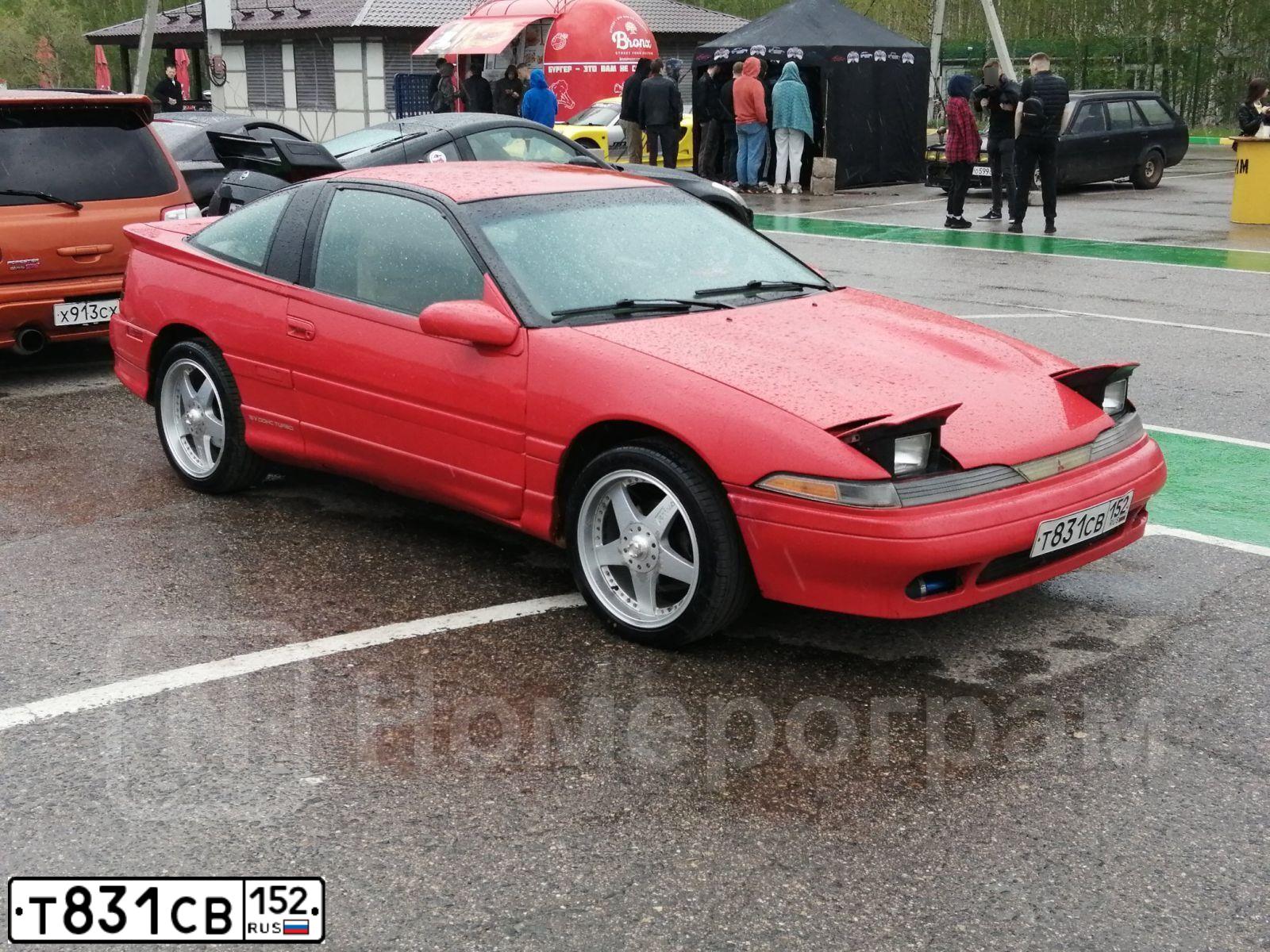 Фото автомобиля CHRYSLER EAGLE, 1989 — госномер К840ОВ152. Цвет: Красный