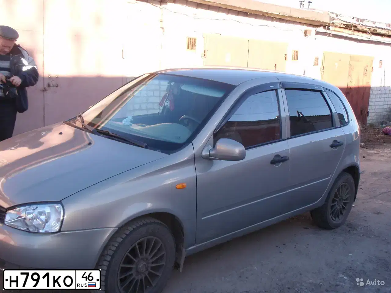 Фото автомобиля ВАЗ 11193 ЛАДА КАЛИНА, 2007 — госномер В423ОН156. Цвет: БЕЖЕВО-СЕРЫЙ