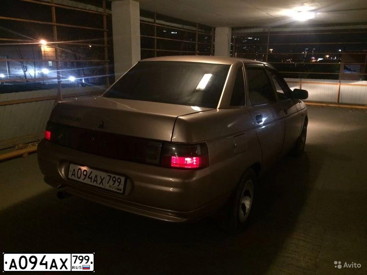 Фото автомобиля LADA 2110, 2000 — госномер А094АХ799. Цвет: БЕЖЕВЫЙ