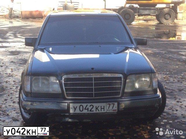 Фото автомобиля MERCEDES-BENZ E-CLASS, 1994 — госномер В233ТН69. Цвет: ЧЕРНЫЙ