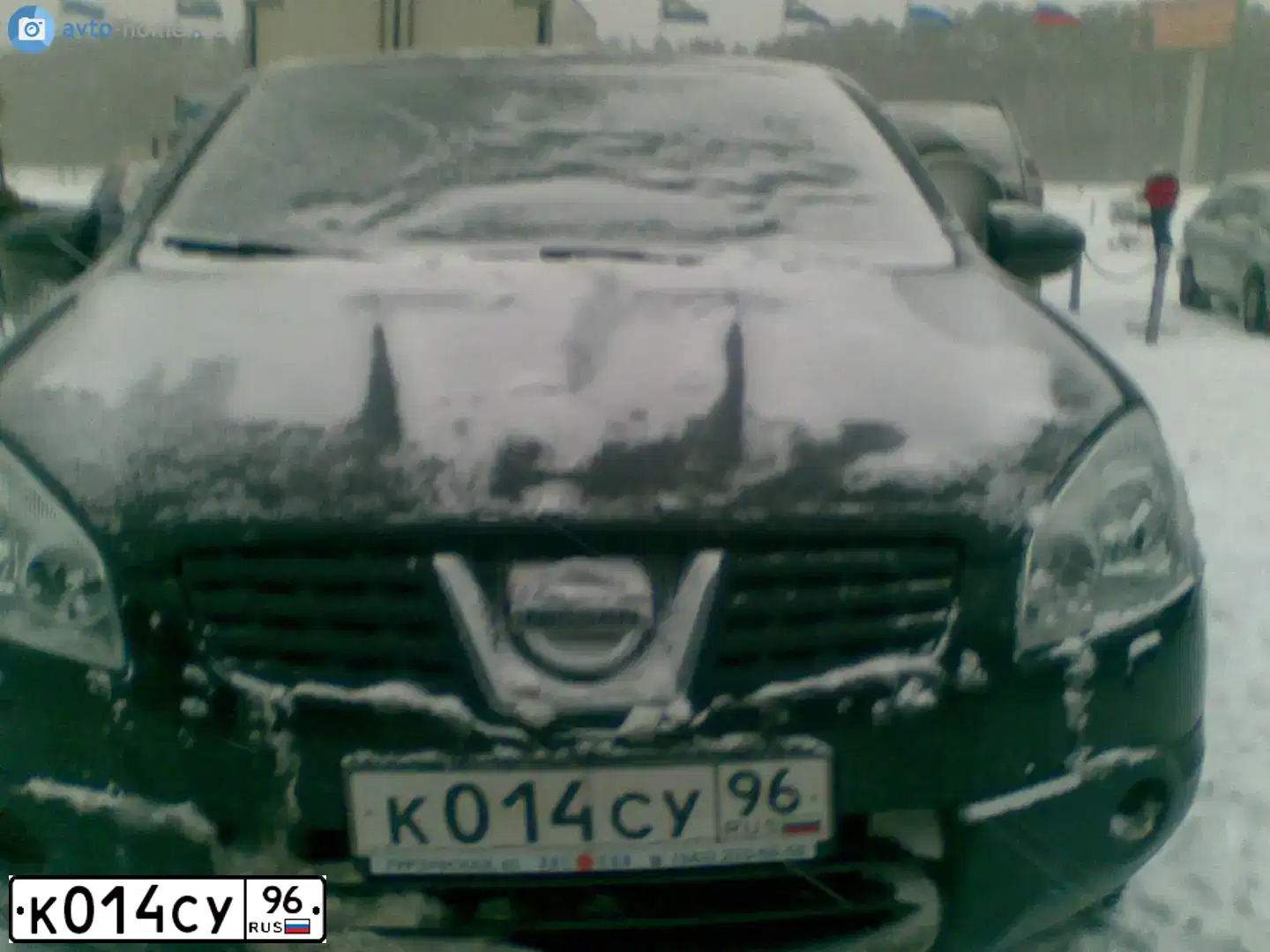 Фото автомобиля NISSAN QASHQAI, 2008 — госномер С178АН96. Цвет: ЧЕРНЫЙ