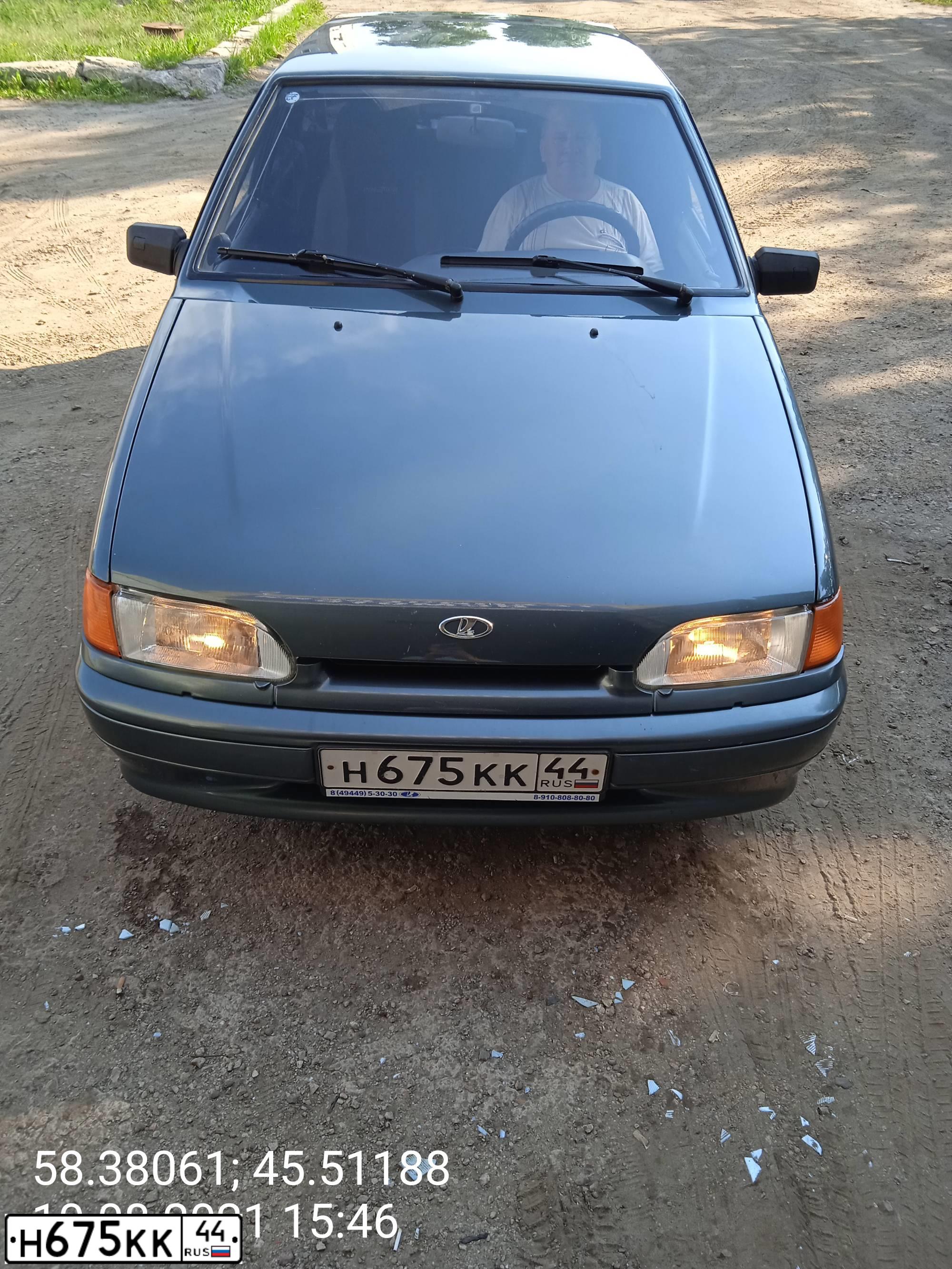 Фото автомобиля ЛАДА 211440 LADA SAMARA, 2010 — госномер У366КР152. Цвет: СЕРО-СИНЕ-ЗЕЛЕНЫЙ