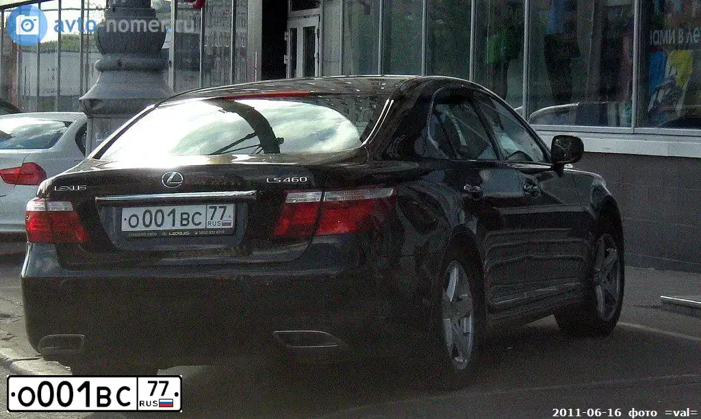 Фото автомобиля LEXUS LS, 2006 — госномер В696ВВ15. Цвет: ЧЕРНЫЙ