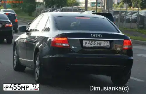 Фото автомобиля AUDI A6, 2007 — госномер К913ОН13. Цвет: ЧЕРНЫЙ