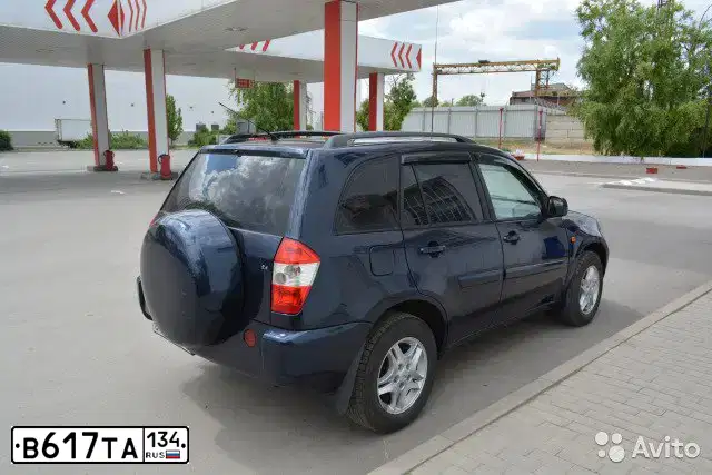 Фото автомобиля CHERY TIGGO, 2007 — госномер В617ТА134. Цвет: СИНИЙ