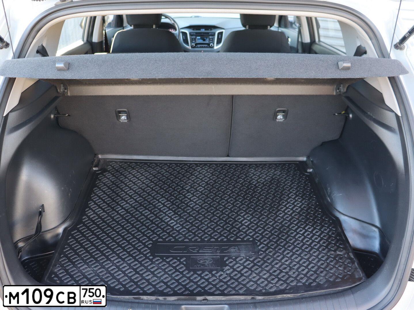 Фото автомобиля HYUNDAI CRETA, 2018 — госномер М109СВ750. Цвет: СЕРЕБРИСТЫЙ