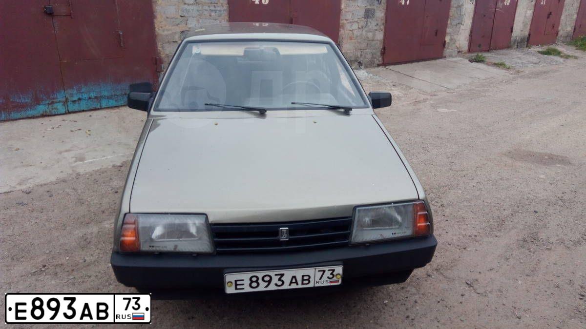 Фото автомобиля LADA 2109 SAMARA, 2001 — госномер Р751СМ05. Цвет: СЕРЕБРИСТО-СЕРО-ЗЕЛЕНЫЙ