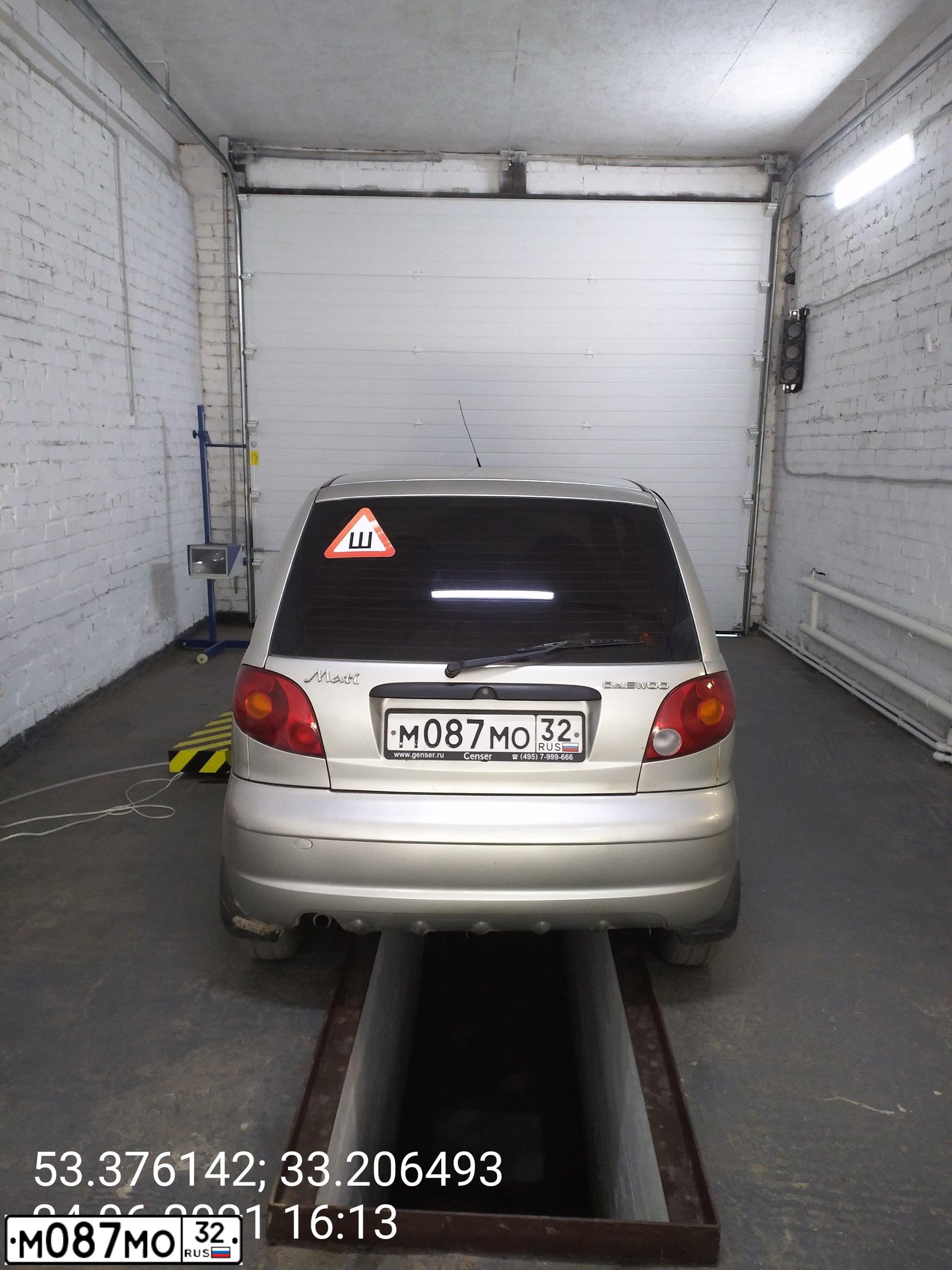 Фото автомобиля DAEWOO MATIZ, 2007 — госномер Р517НР32. Цвет: ПЕРЛАМУТРОВО-СЕРЕБРИСТЫЙ