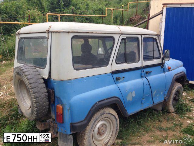Фото автомобиля UAZ 3151 / HUNTER, 1997 — госномер А478ХР93. Цвет: СЕРО-ГОЛУБОЙ