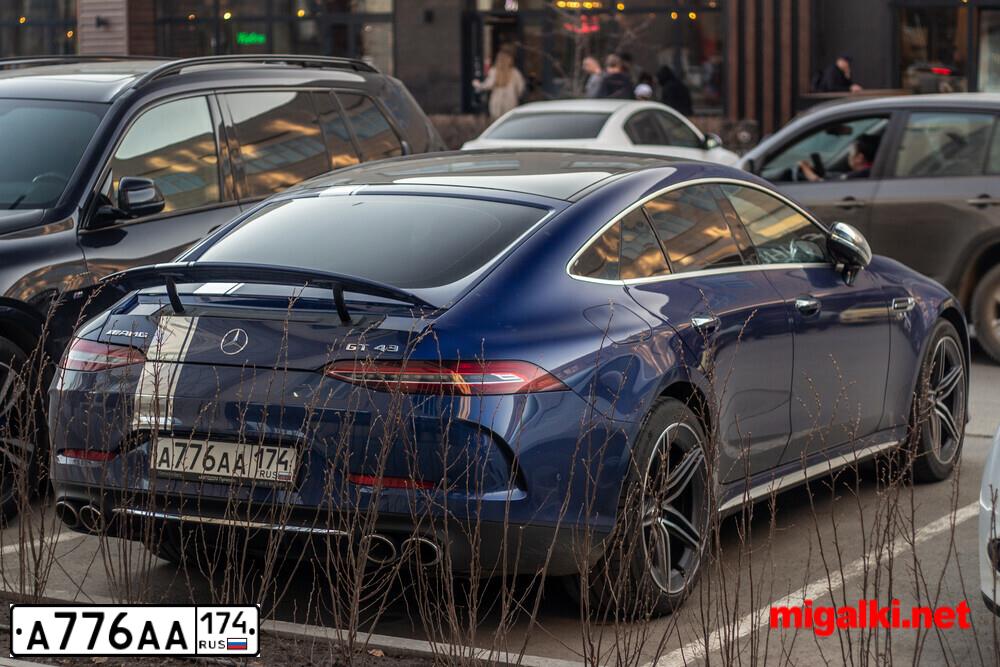 Фото автомобиля MERCEDES C-KLASSE, 2019 — госномер Е196МА19. Цвет: синий