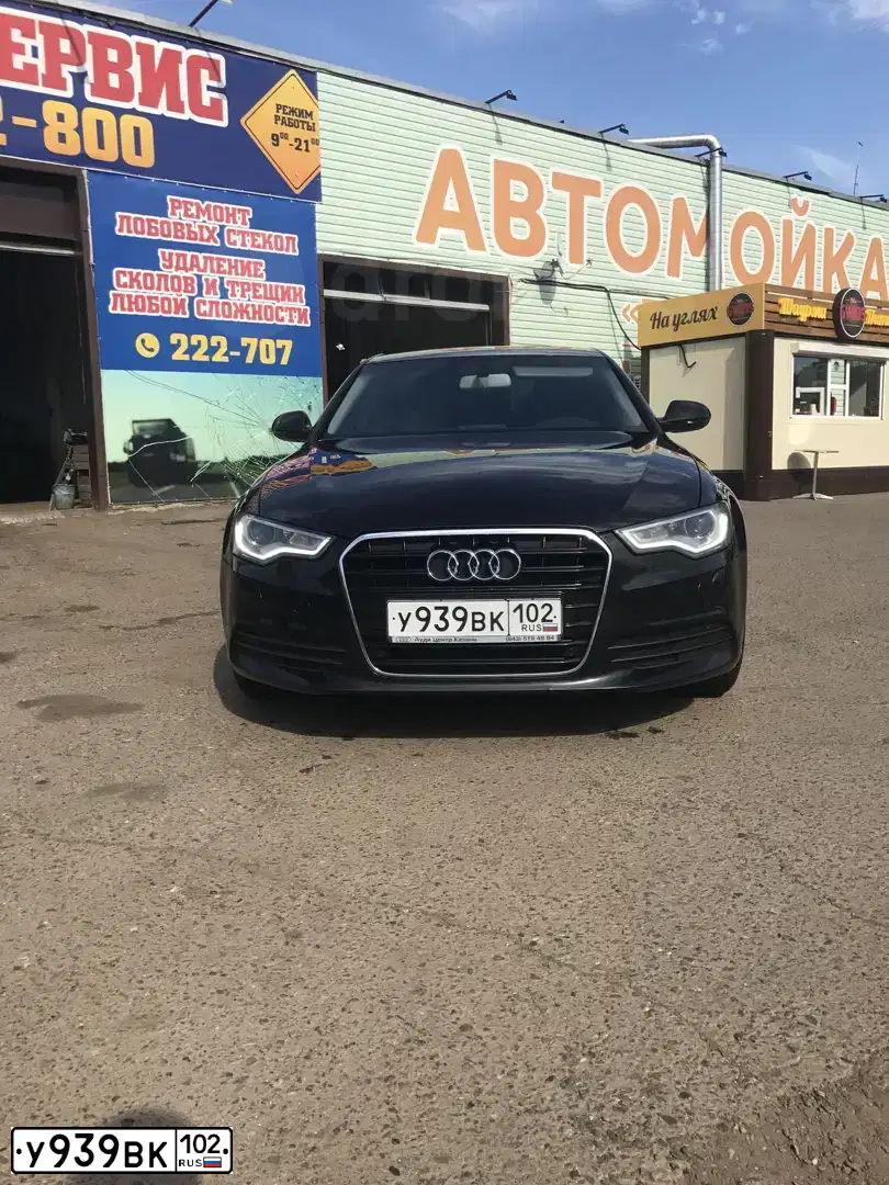Фото автомобиля AUDI A6, 2011 — госномер М358СТ82. Цвет: ЧЕРНЫЙ