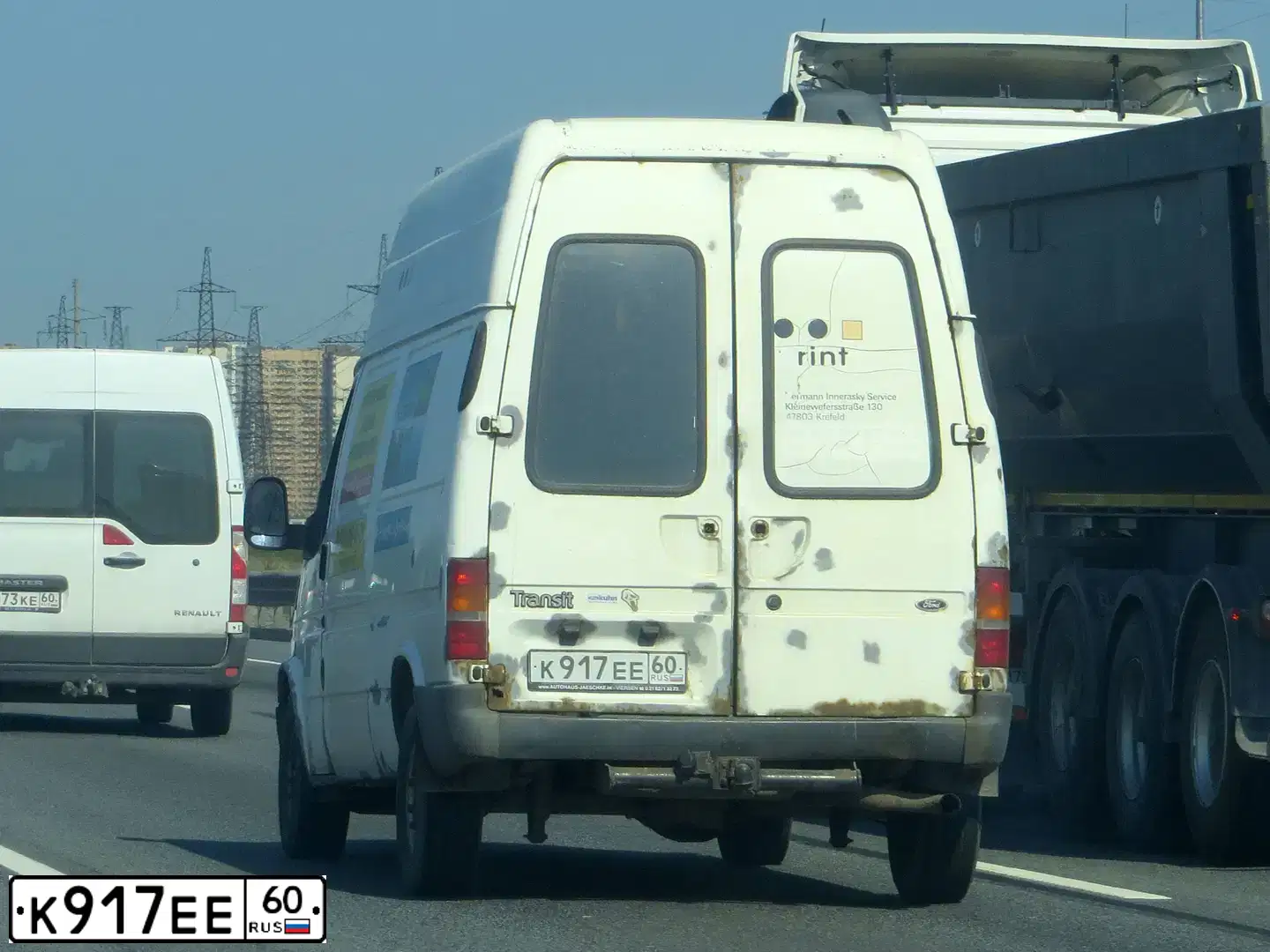Фото автомобиля FORD TRANSIT, 1999 — госномер К061КР53