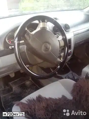 Фото автомобиля CHEVROLET LACETTI, 2008 — госномер Х295АУ116. Цвет: ЧЕРНЫЙ