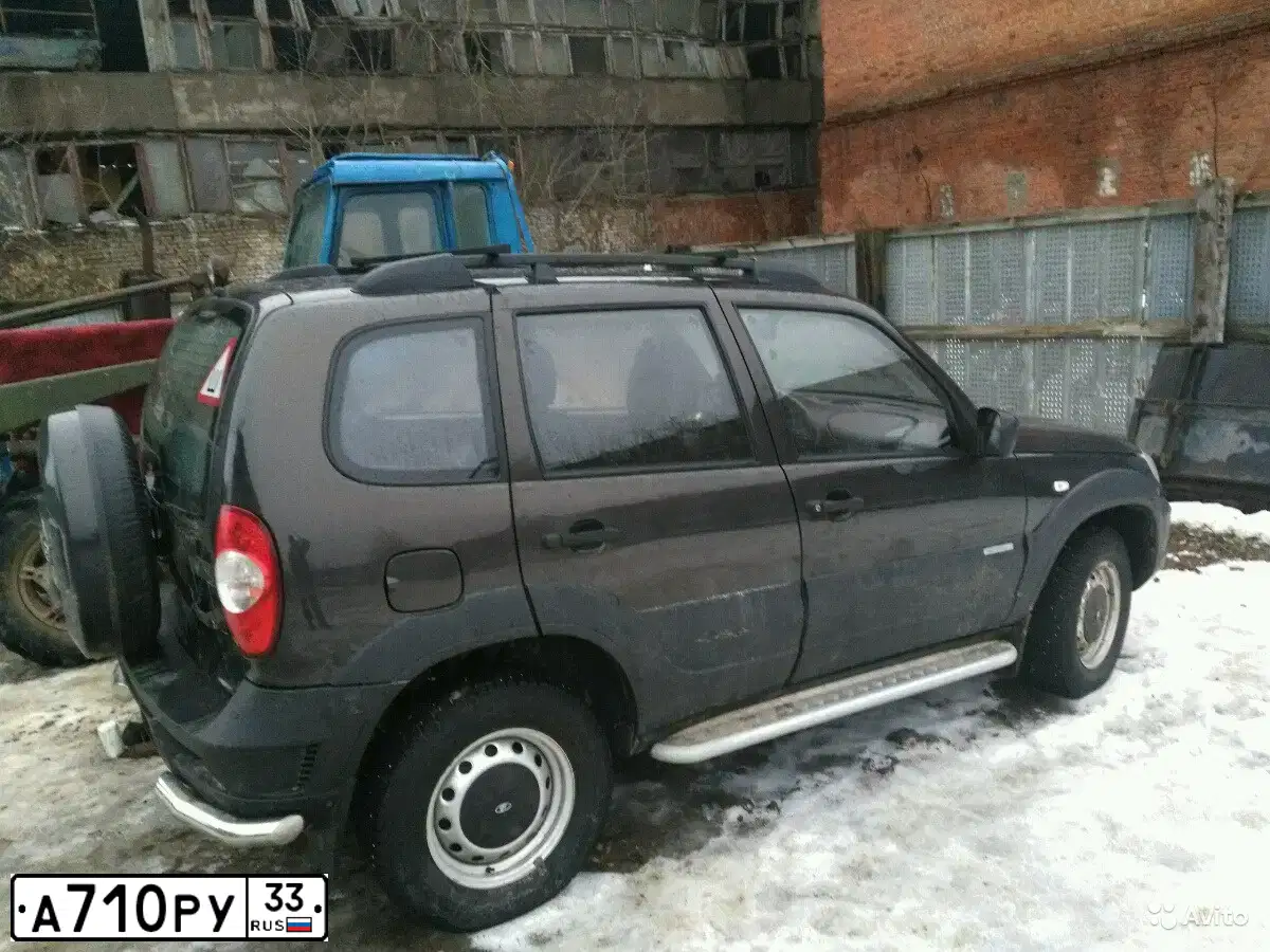 Фото автомобиля LADA 2191 GRANTA, 2014 — госномер К724ТК33. Цвет: Серебристый