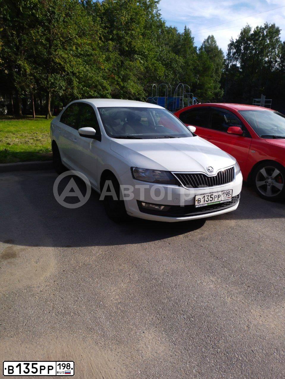 Фото автомобиля SKODA RAPID, 2019 — госномер Р067НО716