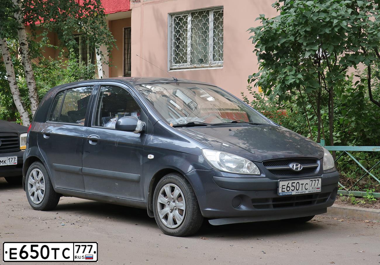 Фото автомобиля HYUNDAI GETZ, 2007 — госномер В503НО761