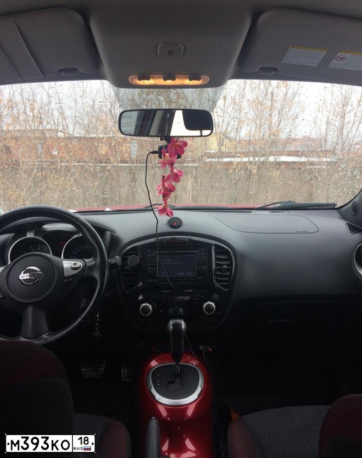 Фото автомобиля NISSAN JUKE, 2011 — госномер Р483РН43. Цвет: КРАСНЫЙ