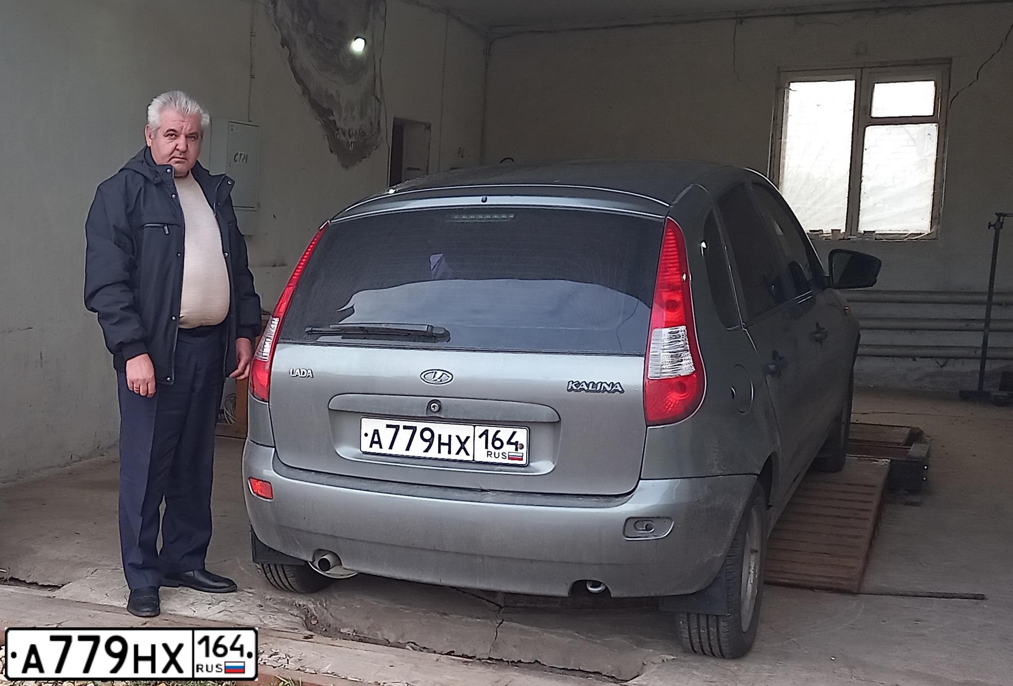 Фото автомобиля LADA 1119 KALINA, 2007 — госномер В666ОР64. Цвет: ТЕМНО СЕРЫЙ МЕТАЛЛИК