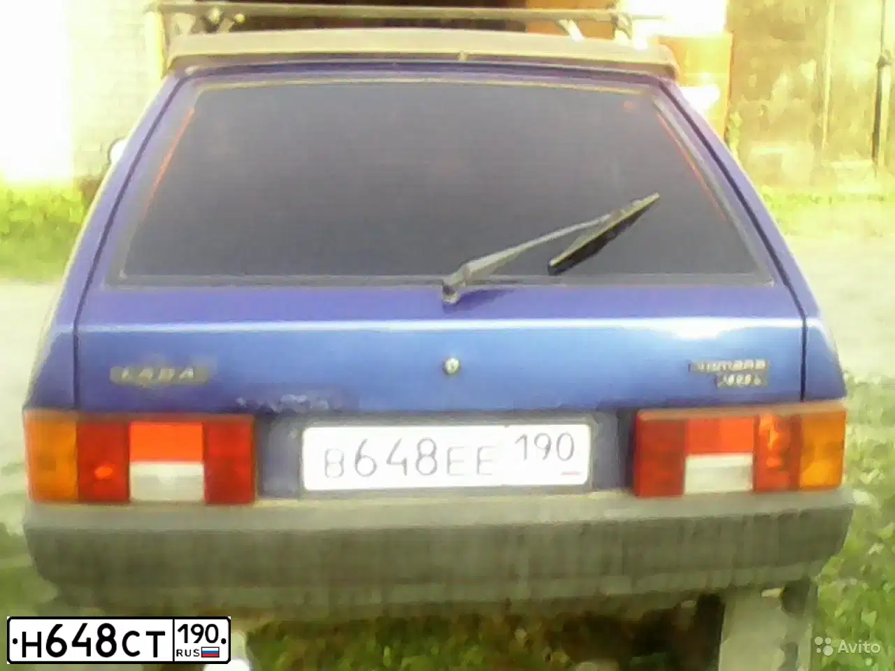 Фото автомобиля VOLKSWAGEN TIGUAN, 2012 — госномер Н648СТ190. Цвет: СИНИЙ