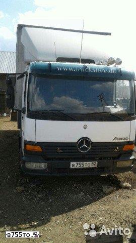Фото автомобиля MERCEDES ATEGO, 2000 — госномер В755ТО82. Цвет: БЕЛЫЙ