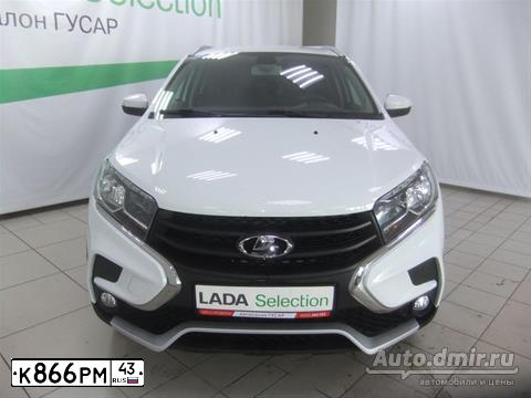 Фото автомобиля LADA XRAY, 2019 — госномер К866РМ43. Цвет: Белый