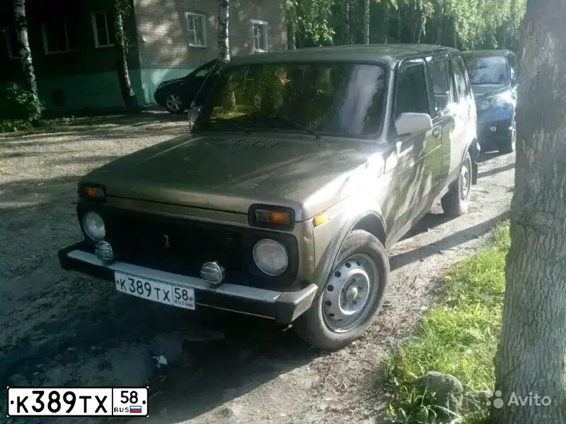 Фото автомобиля LADA 2131 NIVA, 2001 — госномер К389ТХ58. Цвет: СЕРЕБРИСТЫЙ СЕРО-ЗЕЛЕНЫЙ