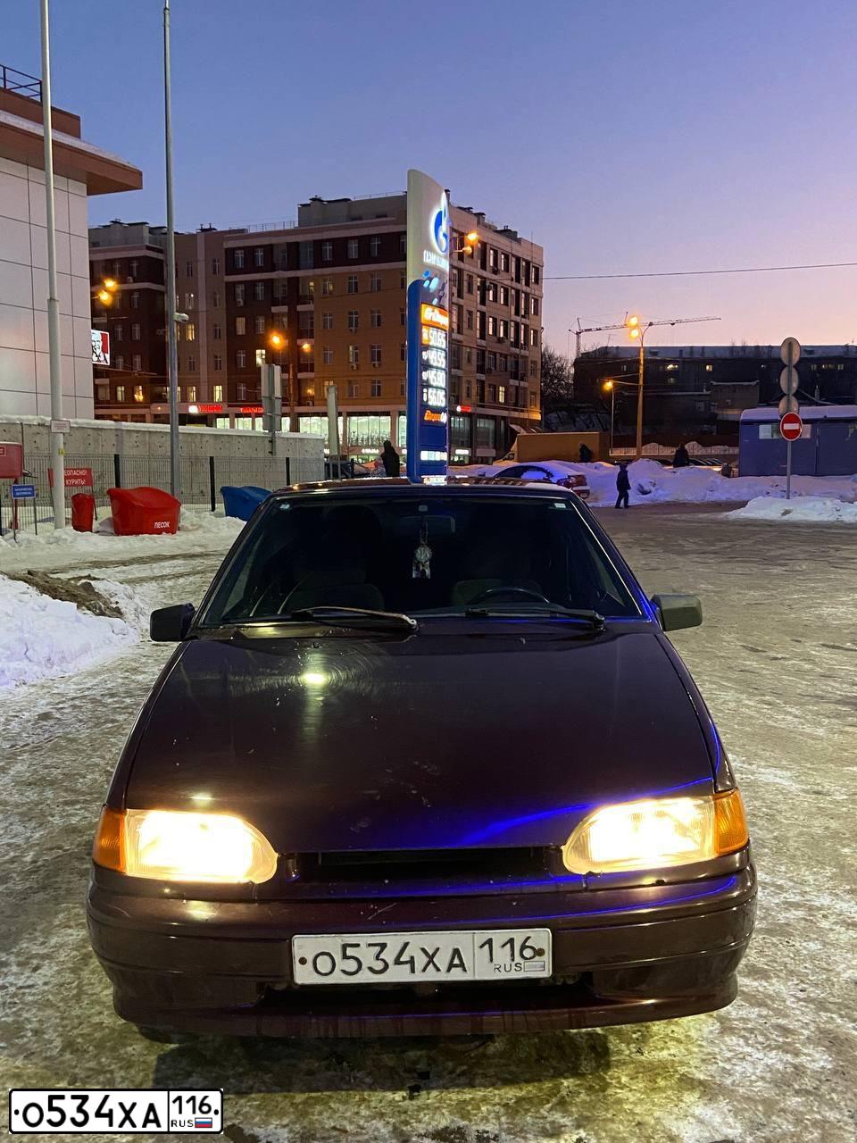 Фото автомобиля LADA 2114 SAMARA, 2012 — госномер О534ХА116. Цвет: ТЕМНО-ВИШНЕВЫЙ