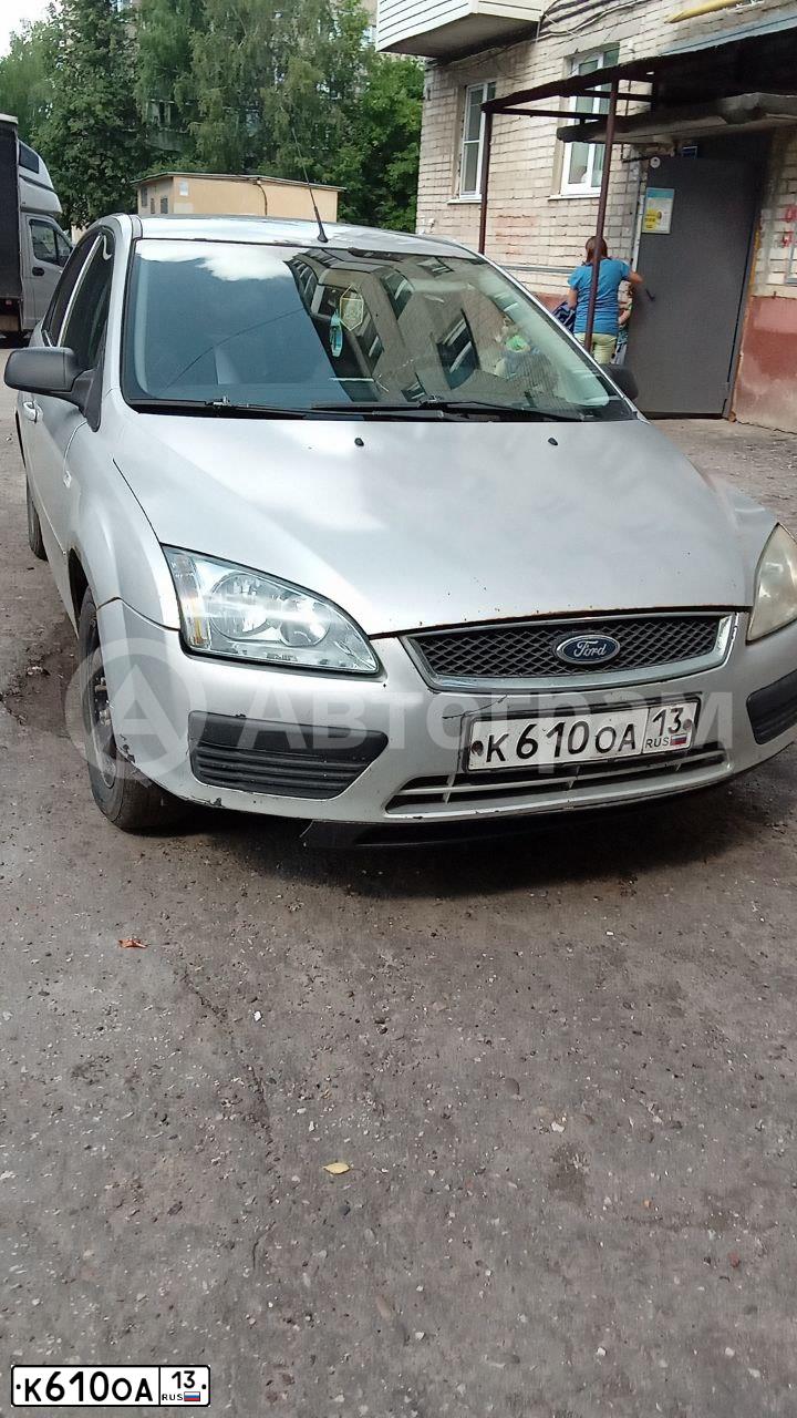 Фото автомобиля FORD FOCUS, 2006 — госномер М895МО58. Цвет: СЕРЕБРИСТЫЙ