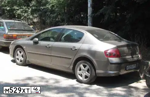 Фото автомобиля PEUGEOT 407, 2005 — госномер В839КК761. Цвет: СЕРЫЙ