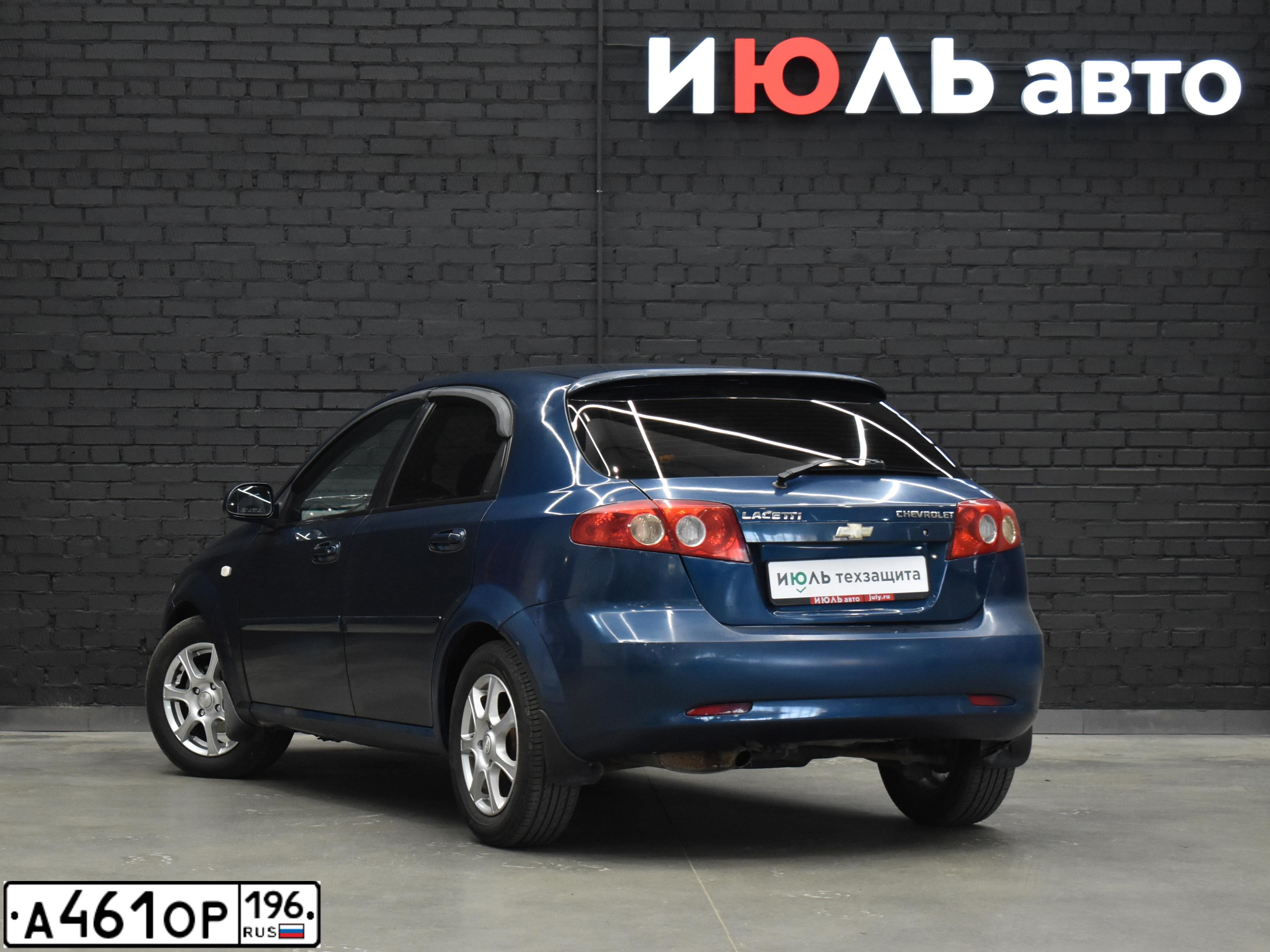 Фото автомобиля CHEVROLET LACETTI, 2007 — госномер К128ТН96. Цвет: синий
