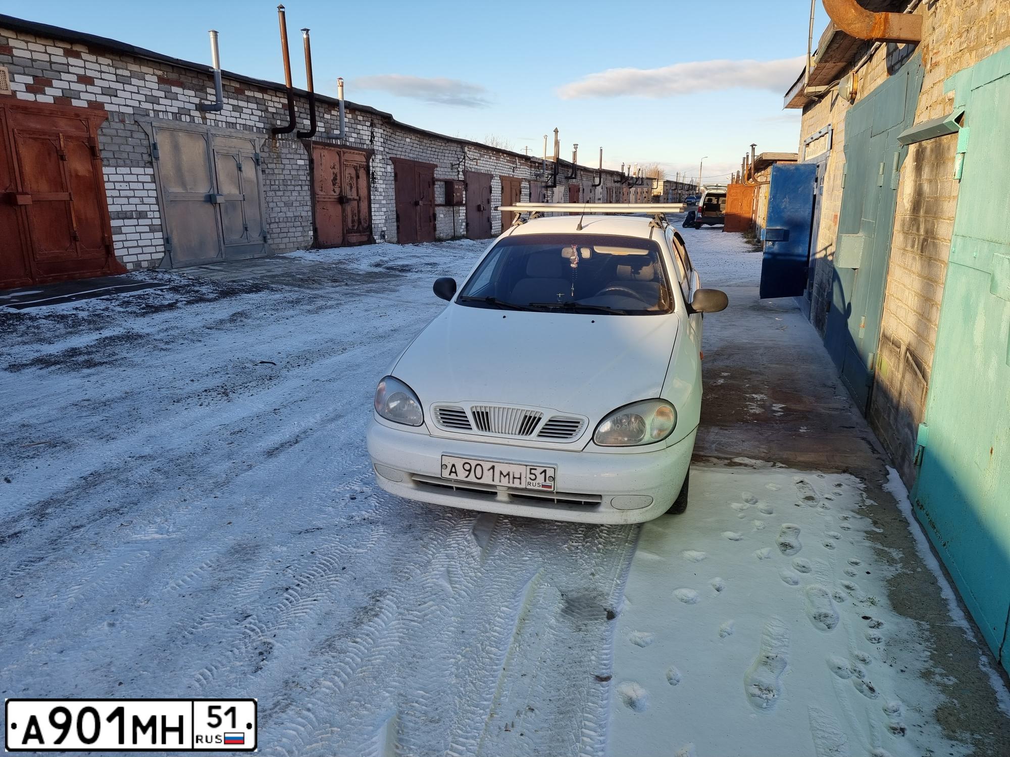 Фото автомобиля ZAZ CHANCE, 2011 — госномер А901МН51. Цвет: Белый