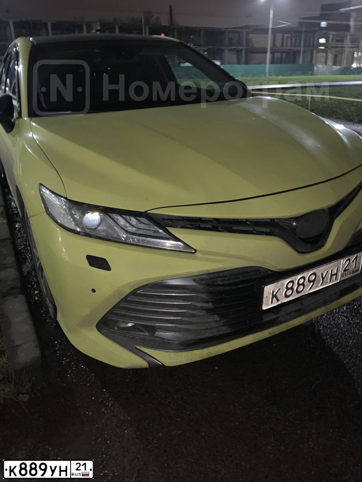 Фото автомобиля TOYOTA CAMRY, 2019 — госномер Е899ХЕ95