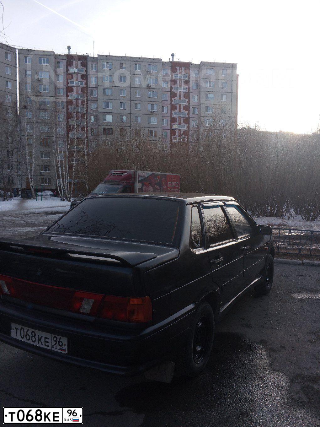 Фото автомобиля LADA 2115 SAMARA, 2008 — госномер Т068КЕ96. Цвет: ЧЕРНЫЙ