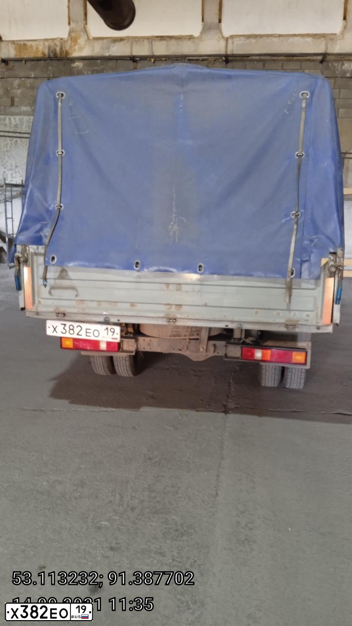 Фото автомобиля GAZ 3302, 2011 — госномер Е495ТХ124