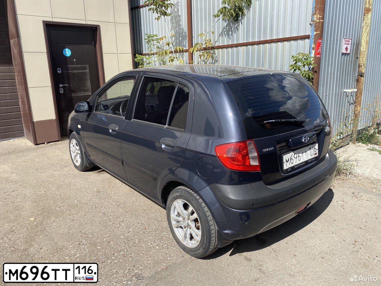 Фото автомобиля HYUNDAI GETZ, 2008 — госномер С238ВТ716. Цвет: ТЕМНО-СЕРЫЙ