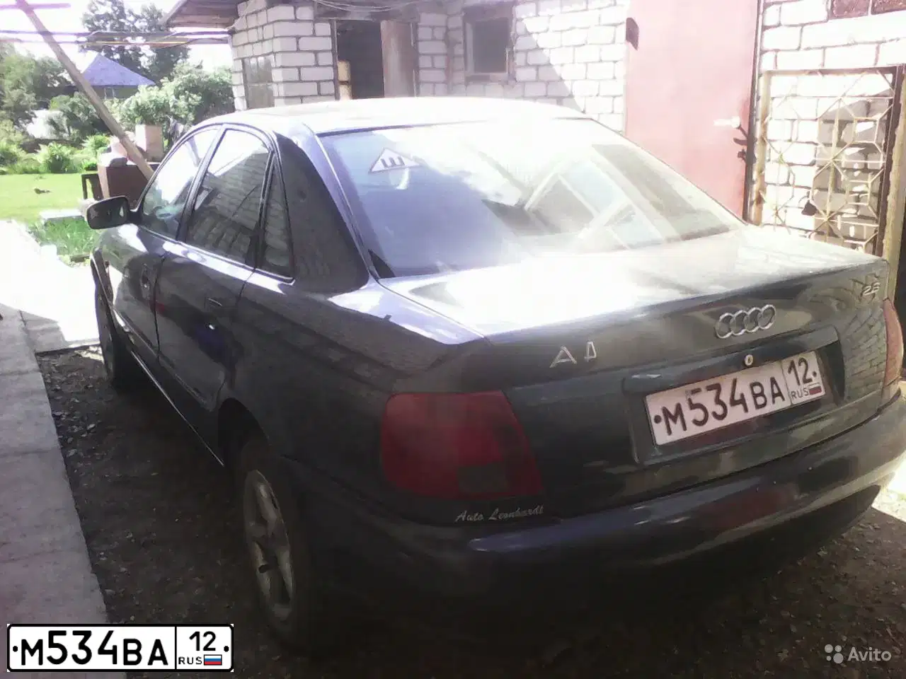 Фото автомобиля AUDI A4, 1995 — госномер Е542СХ73. Цвет: ТЕМНО-ЗЕЛЕНЫЙ