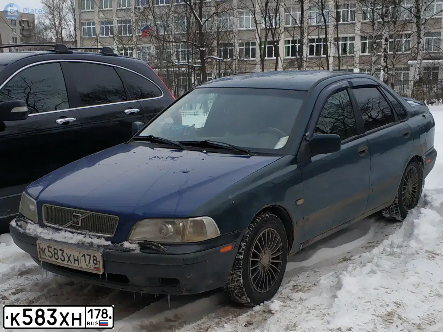 Фото автомобиля VOLVO S40, 1998 — госномер К583ХН178. Цвет: ЗЕЛЕНЫЙ