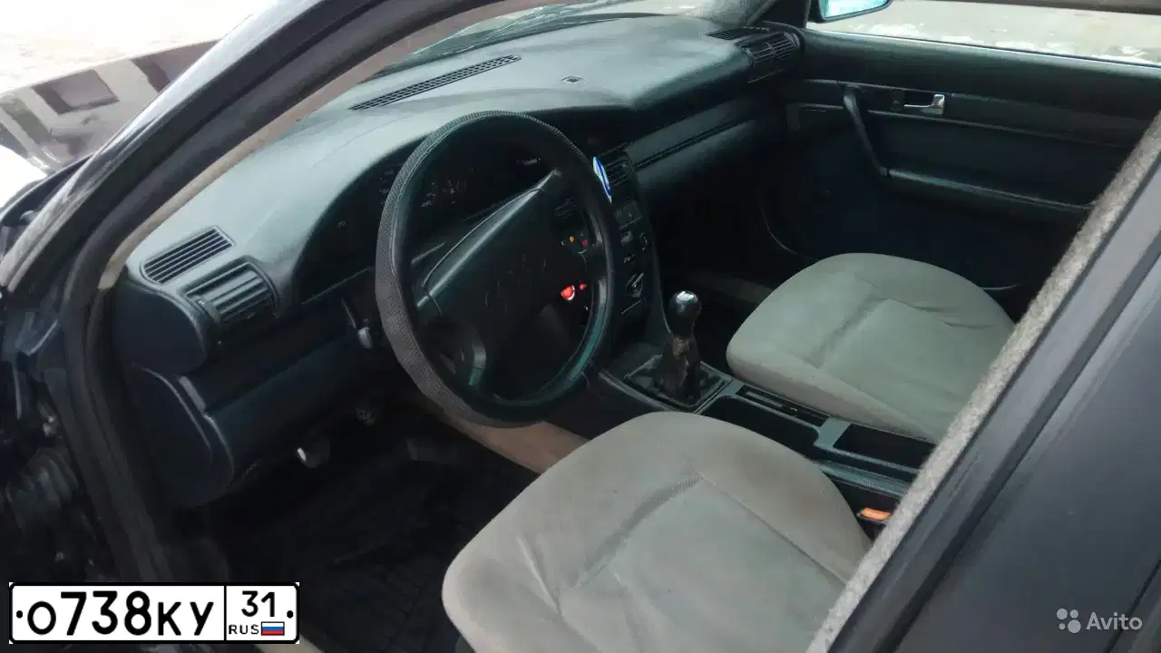 Фото автомобиля AUDI I 100, 1991 — госномер О738КУ31. Цвет: ТЕМНО-СИНИЙ