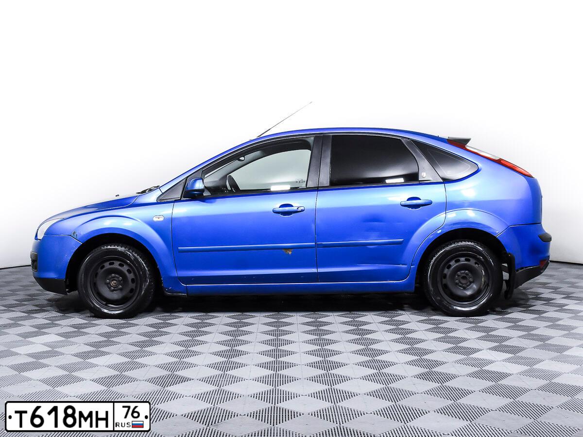 Фото автомобиля FORD FOCUS, 2006 — госномер А131ТУ33. Цвет: голубой