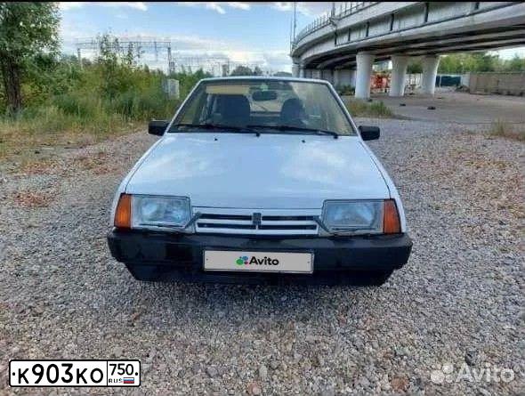Фото автомобиля LADA 2109, 1996 — госномер К602ОЕ797. Цвет: Белый