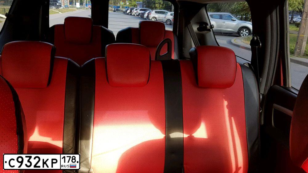 Фото автомобиля LADA LARGUS, 2015 — госномер С932КР178. Цвет: Красный