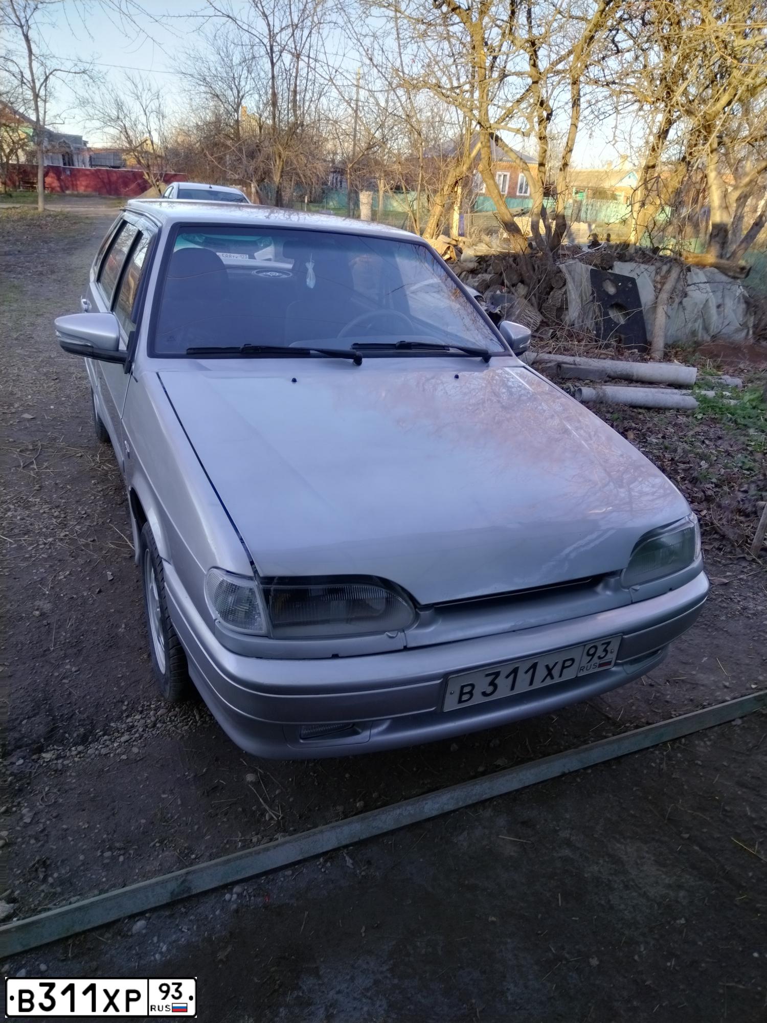 Фото автомобиля LADA 2114, 2005 — госномер С609ВР323. Цвет: МОЛОЧНО-БЕЛЫЙ СЕРЕБРИСТЫЙ