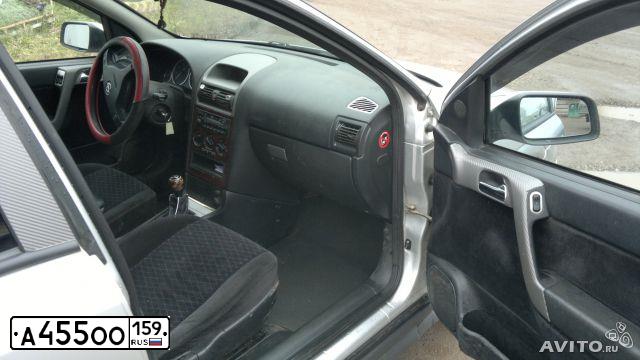 Фото автомобиля OPEL ASTRA, 2001 — госномер А455ОО159. Цвет: СЕРЕБРИСТЫЙ