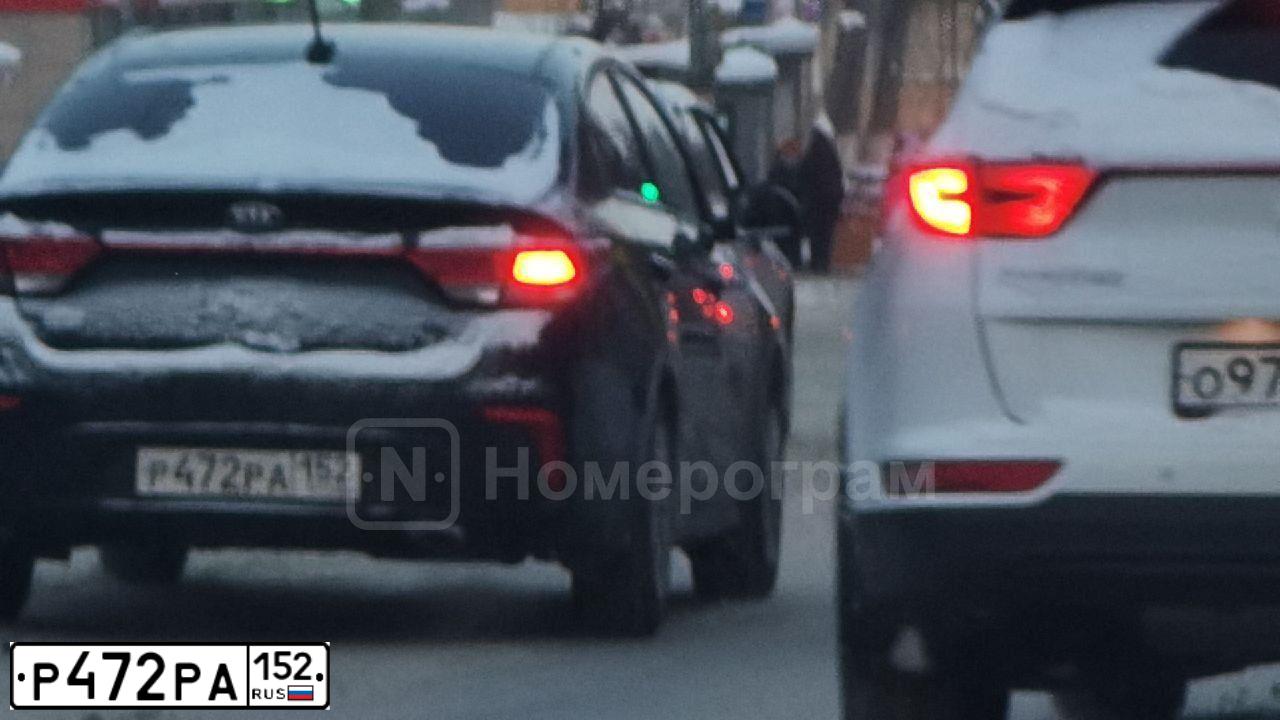 Фото автомобиля KIA RIO, 2018 — госномер М030КУ21. Цвет: ЧЕРНЫЙ
