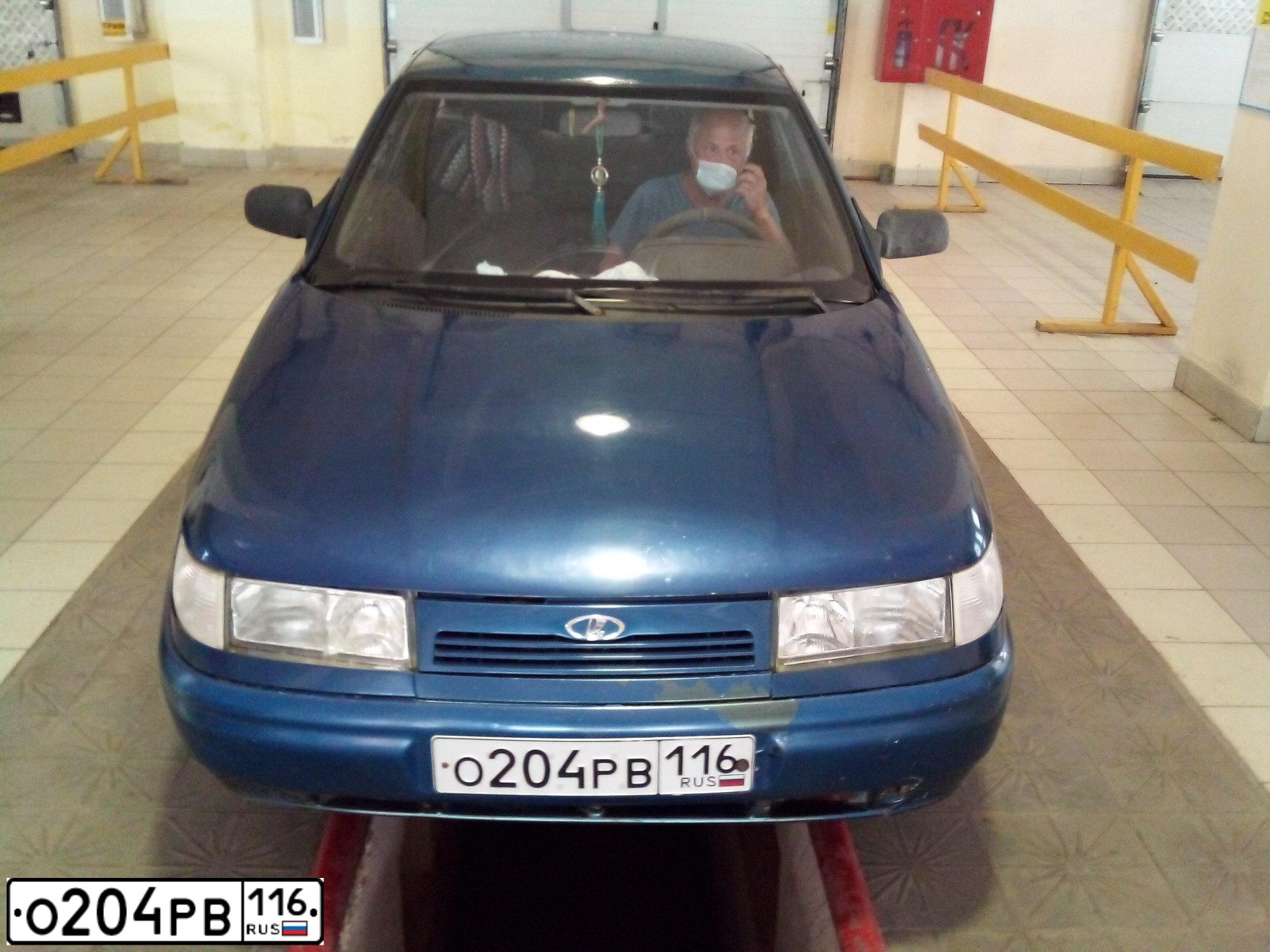 Фото автомобиля LADA 2112, 2004 — госномер О204РВ116. Цвет: СИНЕ-ЗЕЛЕНЫЙ