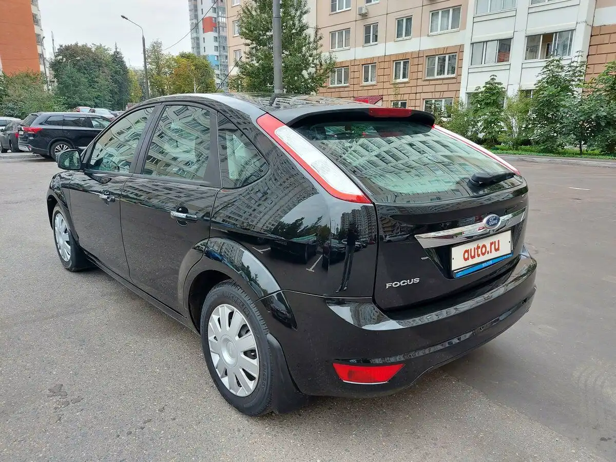 Фото автомобиля FORD FOCUS, 2009 — госномер Р525МО68. Цвет: ЧЕРНЫЙ